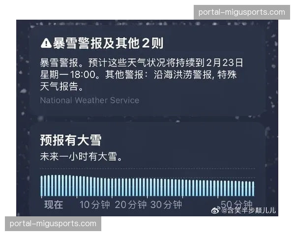气象部门发布预警：慕尼黑欧冠比赛日当晚可能有雨夹雪